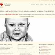 Pencil Sketch Portraits Website